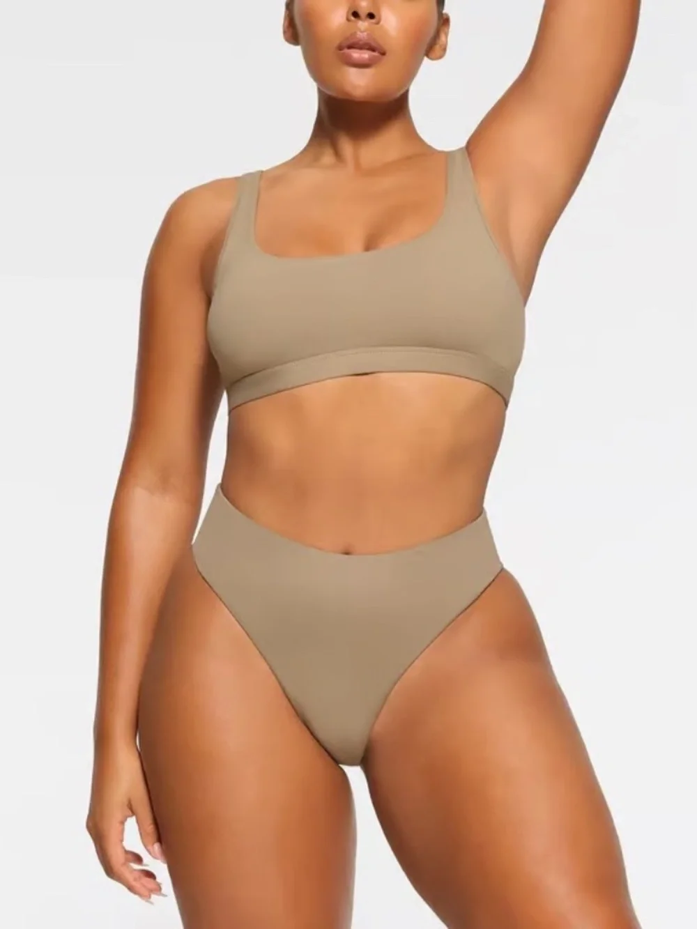 NWT Skims Signature Swim Mid Waist Bottom - Size XXSmall